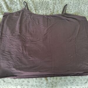 Lane Bryant brown cami